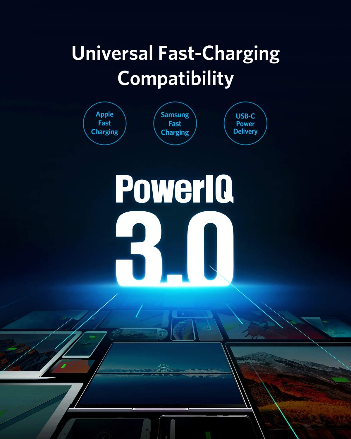 Anker <b>PowerDrive III</b> Duo USB-C Car Charger