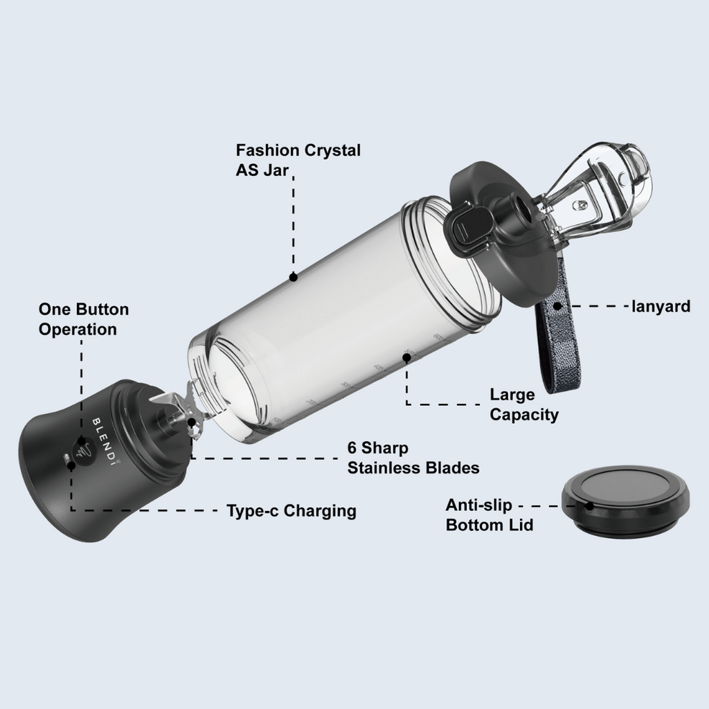 X  Ice Crushing Portable Blender (24oz)